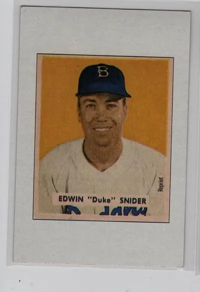 1949 Bowman Duke Snider