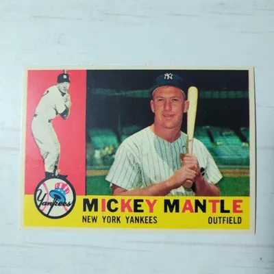 1960 Topps #350 Mickey Mantle