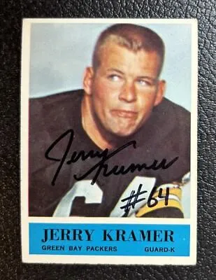 1964 Philadelphia Gum Jerry Kramer