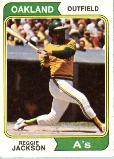 1974 Topps Reggie Jackson #130