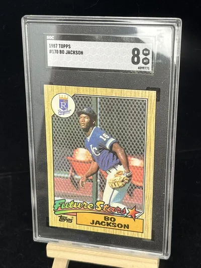 1987 Topps Tiffany Bo Jackson #170
