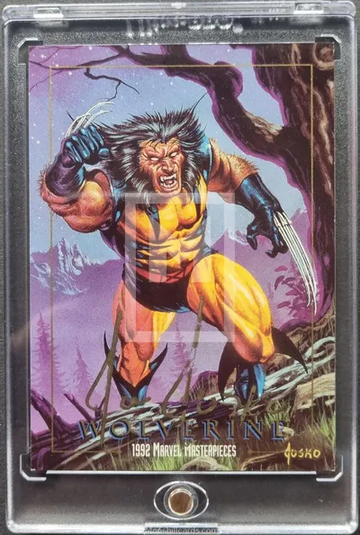 1992 Marvel Masterpieces - Wolverine Card