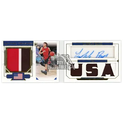 2020 Panini National Treasures LaMelo Ball Rookie Patch Autograph