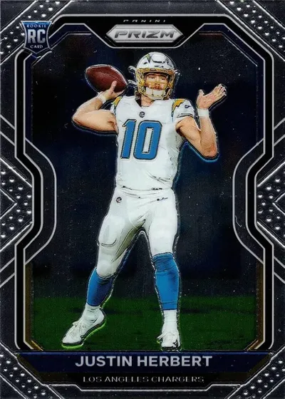 2020 Panini Prizm Justin Herbert Rookie Card
