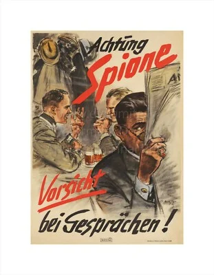 German WWII Propaganda Card