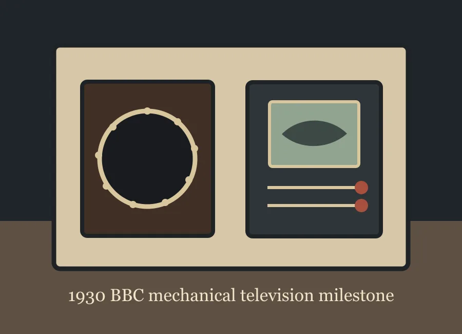 BBC Mechanical Television Broadcasts