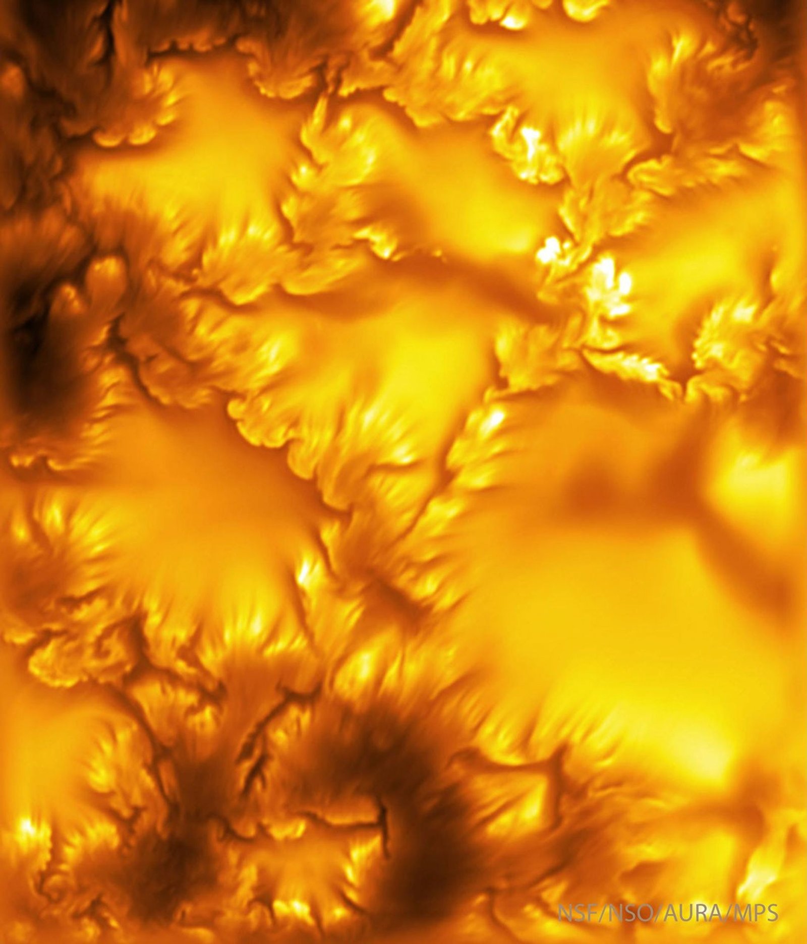 Solar swirls come into focus artwork